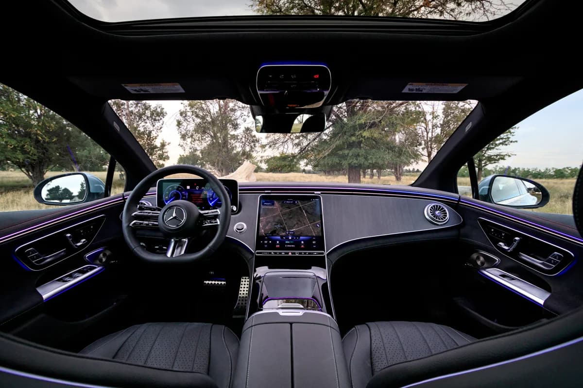 Mercedes Benz interior